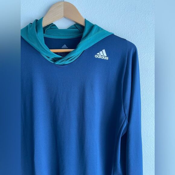 Adidas activewear long sleeve T shirt outdoors sports golf tennis men’s L unisex - Picture 3 of 6